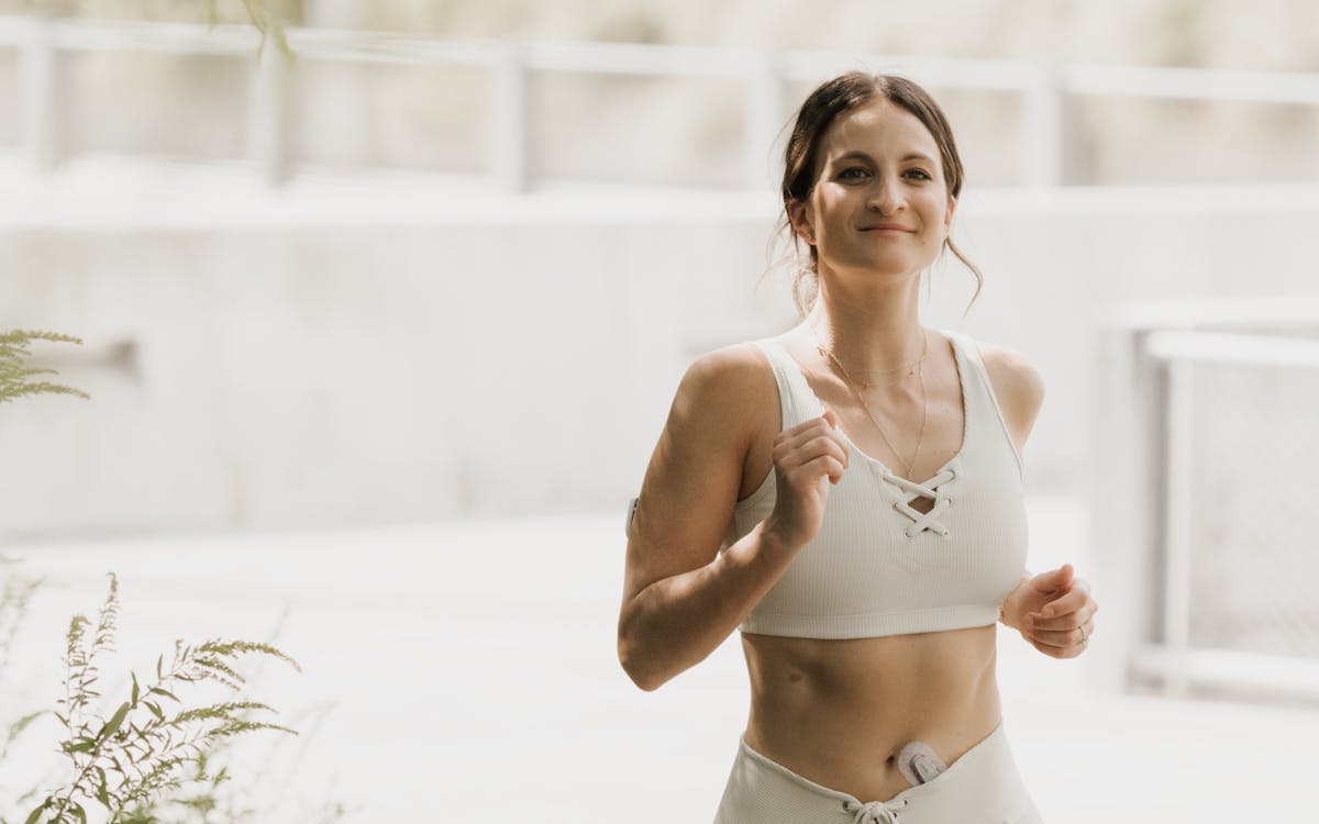 Lauren Bongiorno on a run