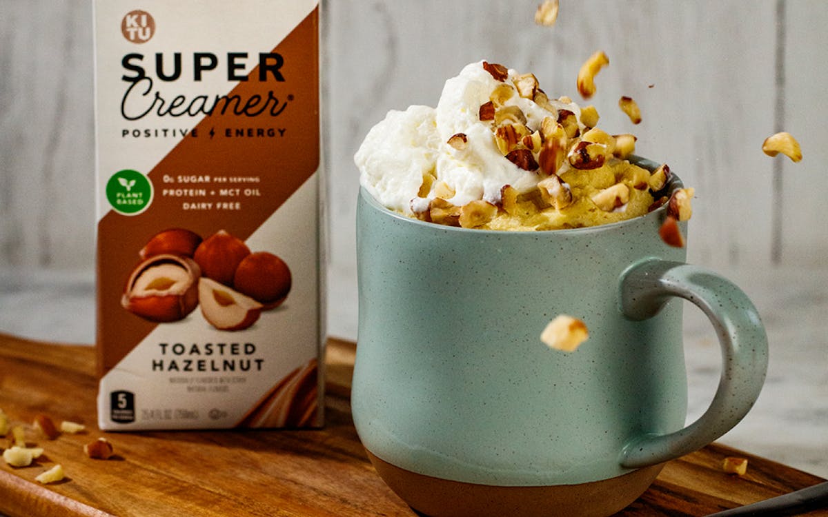 Keto Toasted Hazelnut Mug Cake