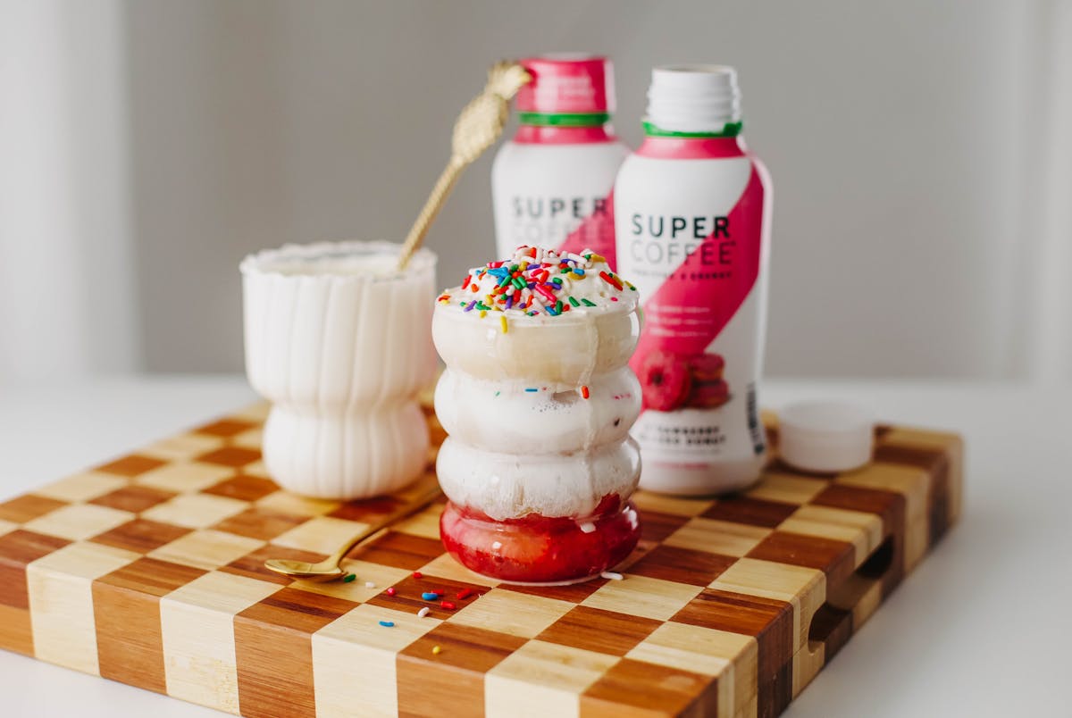 Strawberry Sprinkle Keto Coffee Recipe