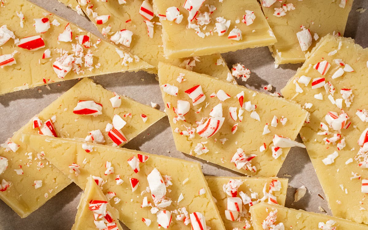 White Chocolate Peppermint Bark