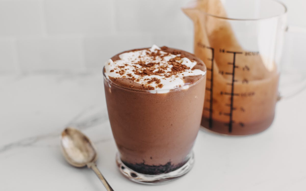 High Protein Tiramisu Mocha Milkshake