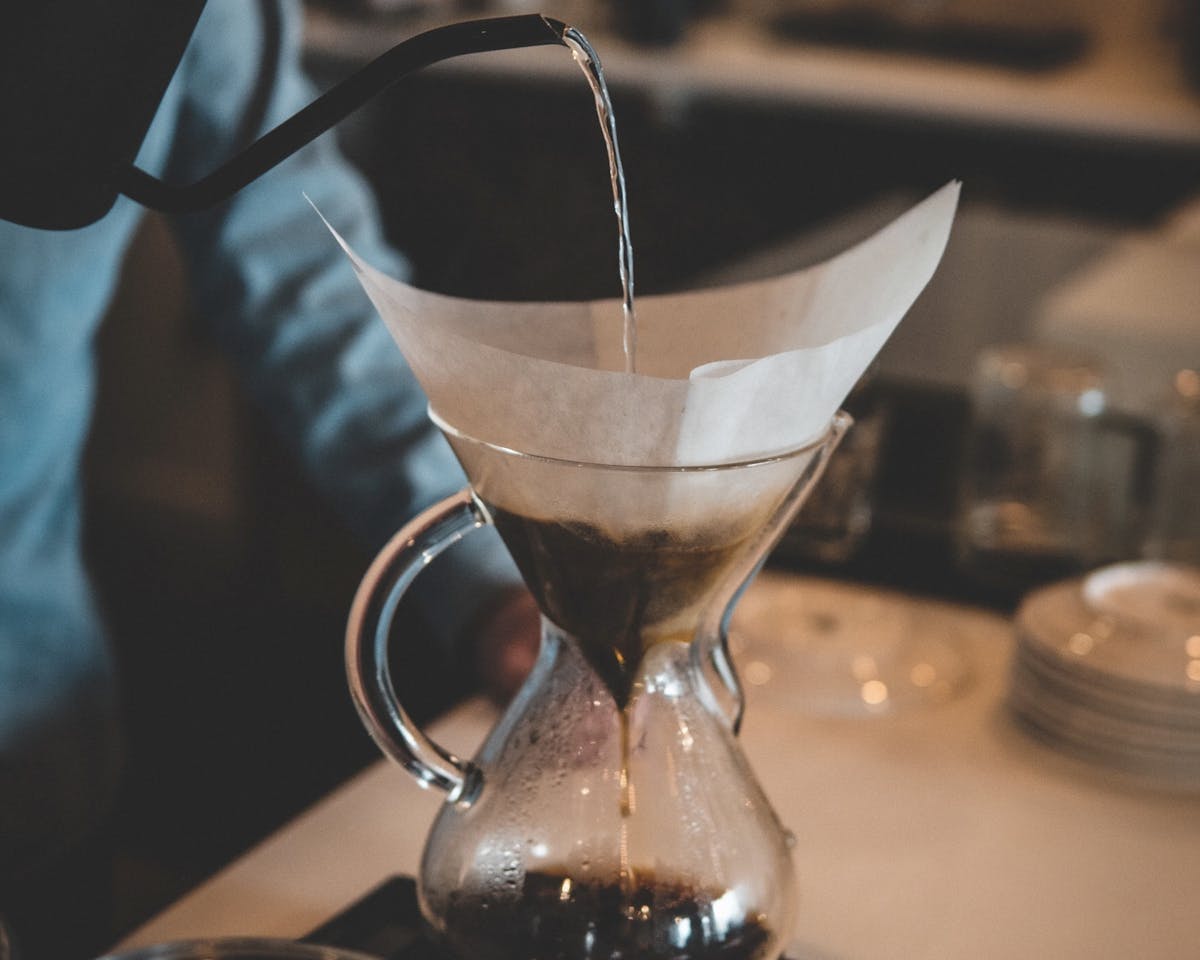 Pour over coffee