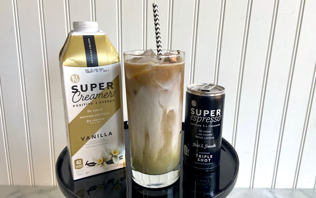 Dirty Iced Matcha Latte