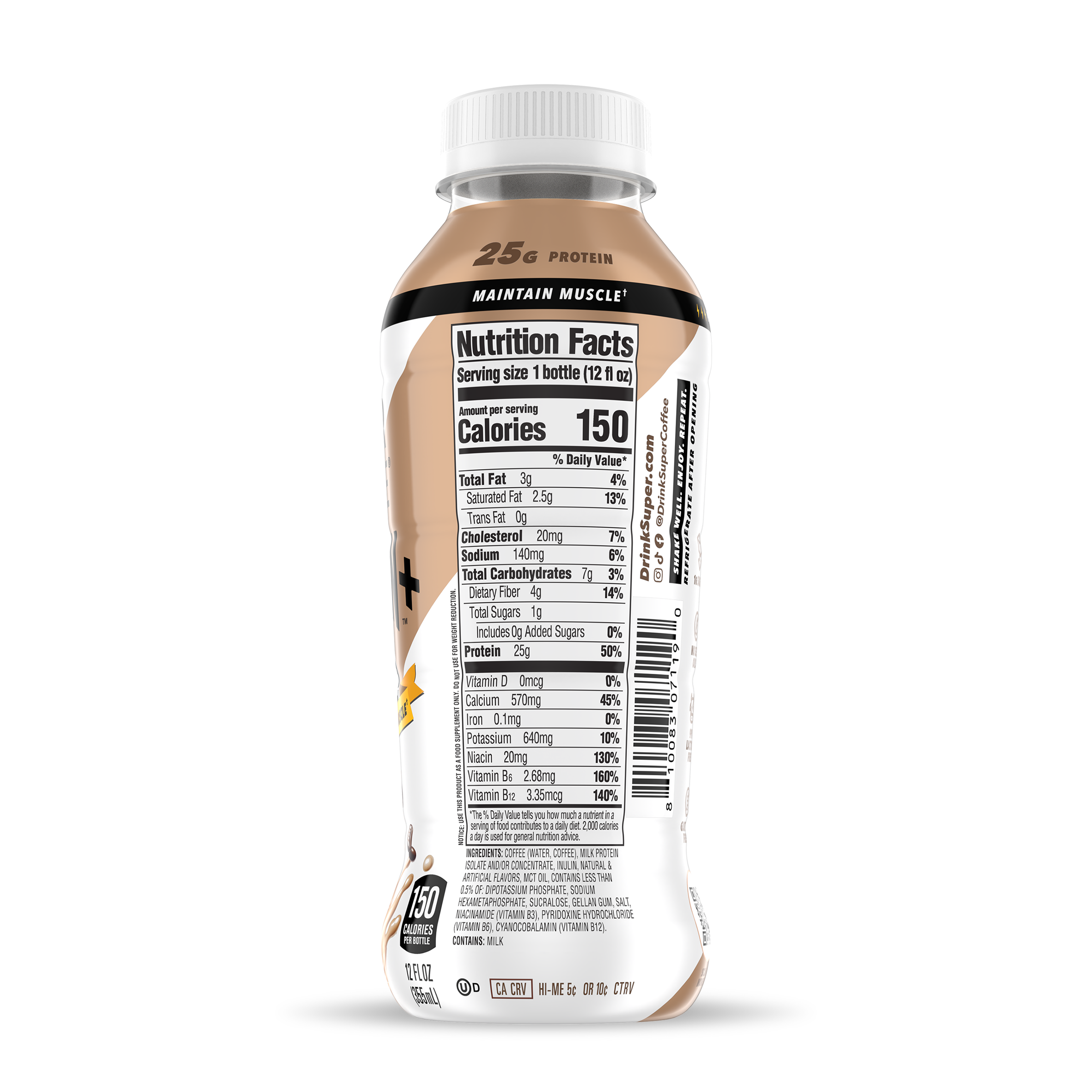 Caffe Latte Super Coffee Protein+