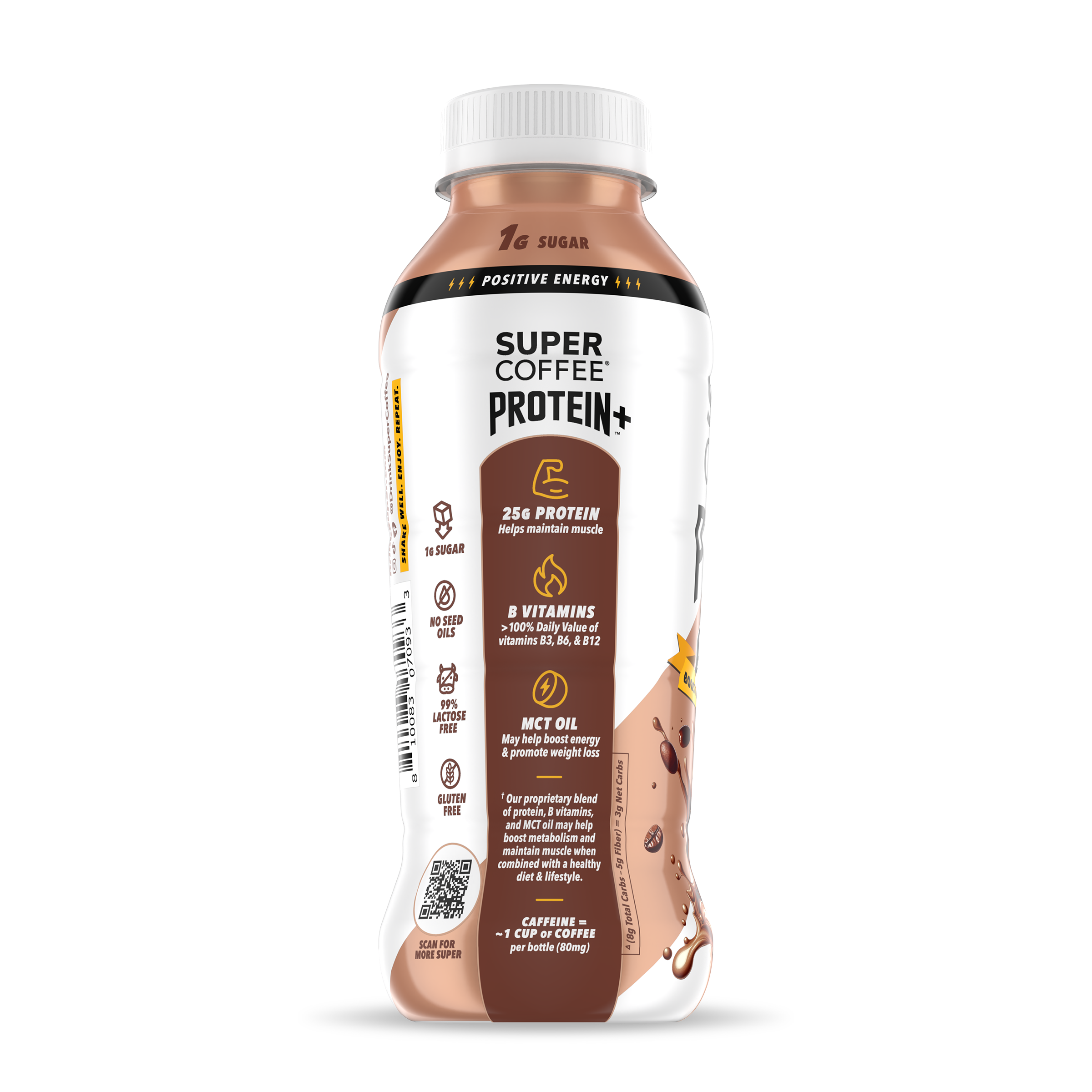 Mocha Super Coffee Protein+ 12oz