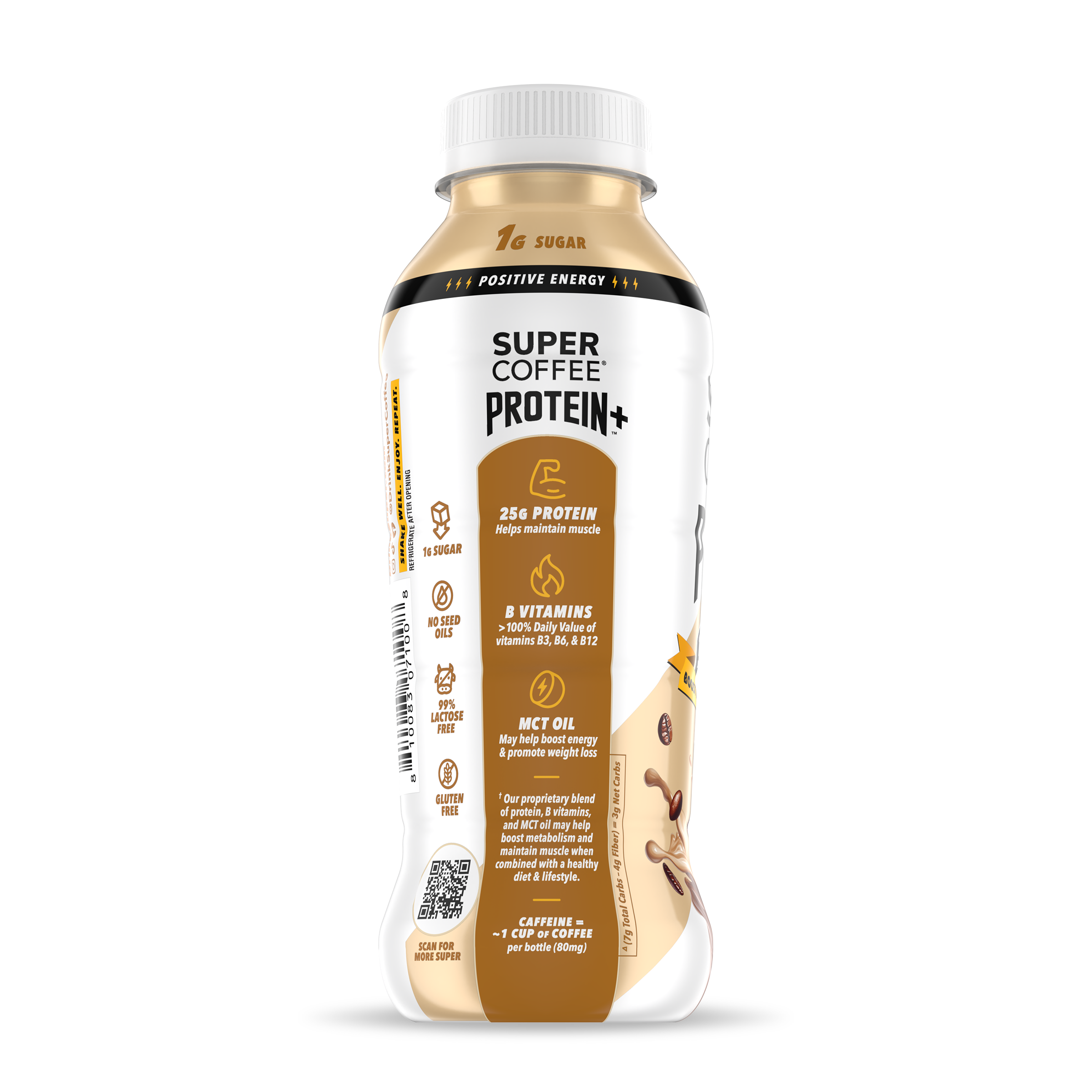 Vanilla Super Coffee Protein+ 12oz