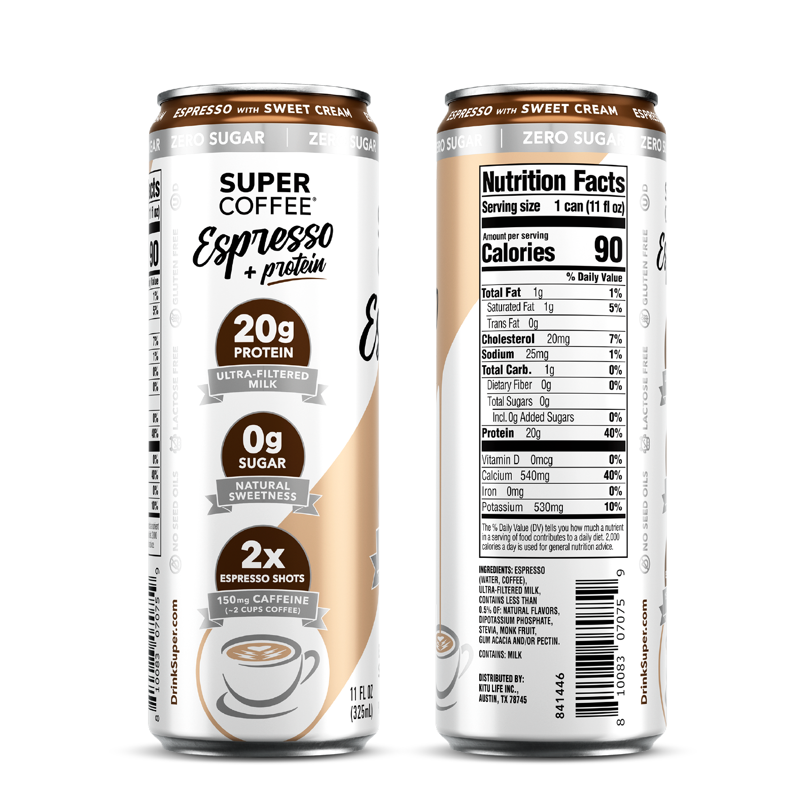 Espresso & Cream Super Protein Espresso