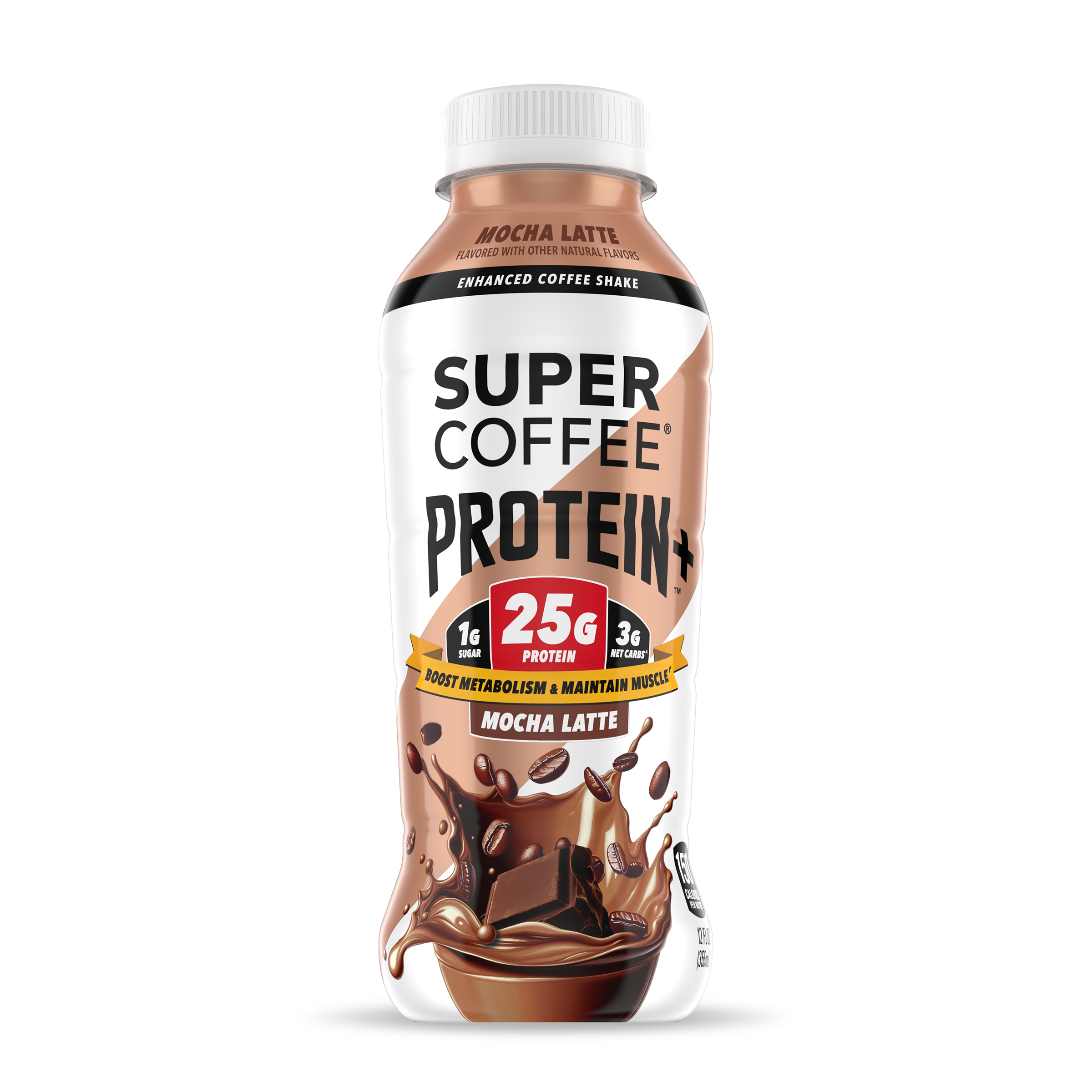 Mocha Super Coffee Protein+ 12oz