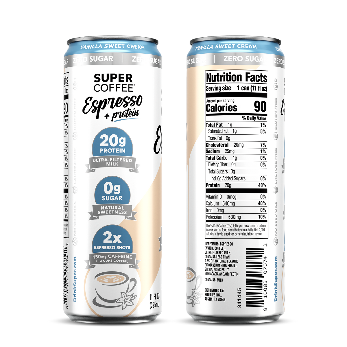NEW Vanilla Super Protein Espresso