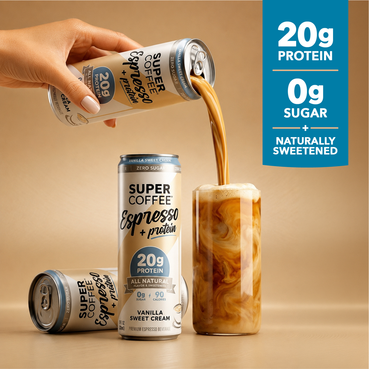 NEW Vanilla Super Protein Espresso