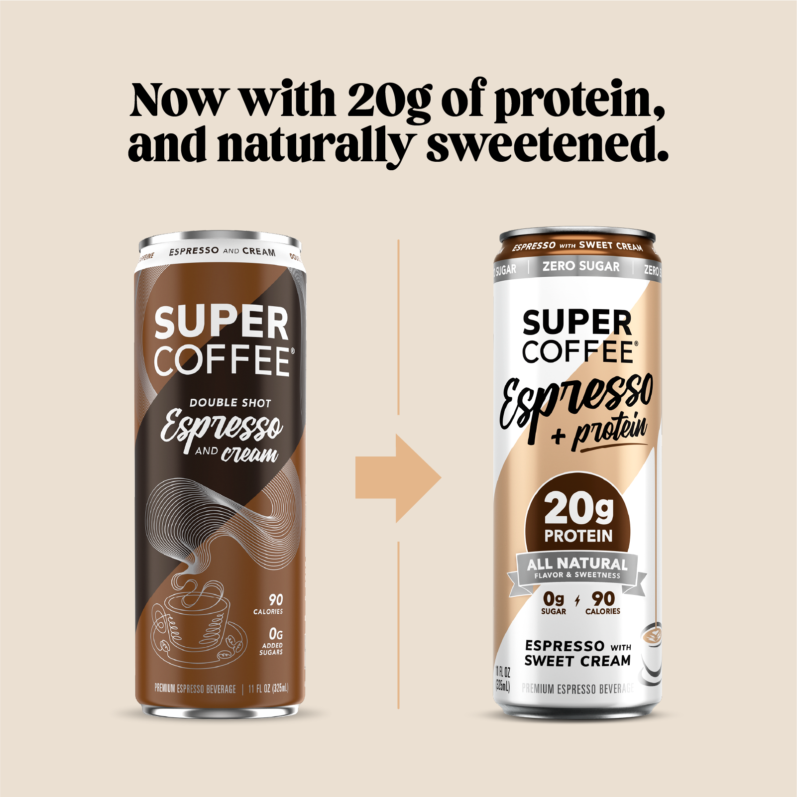 Espresso & Cream Super Protein Espresso