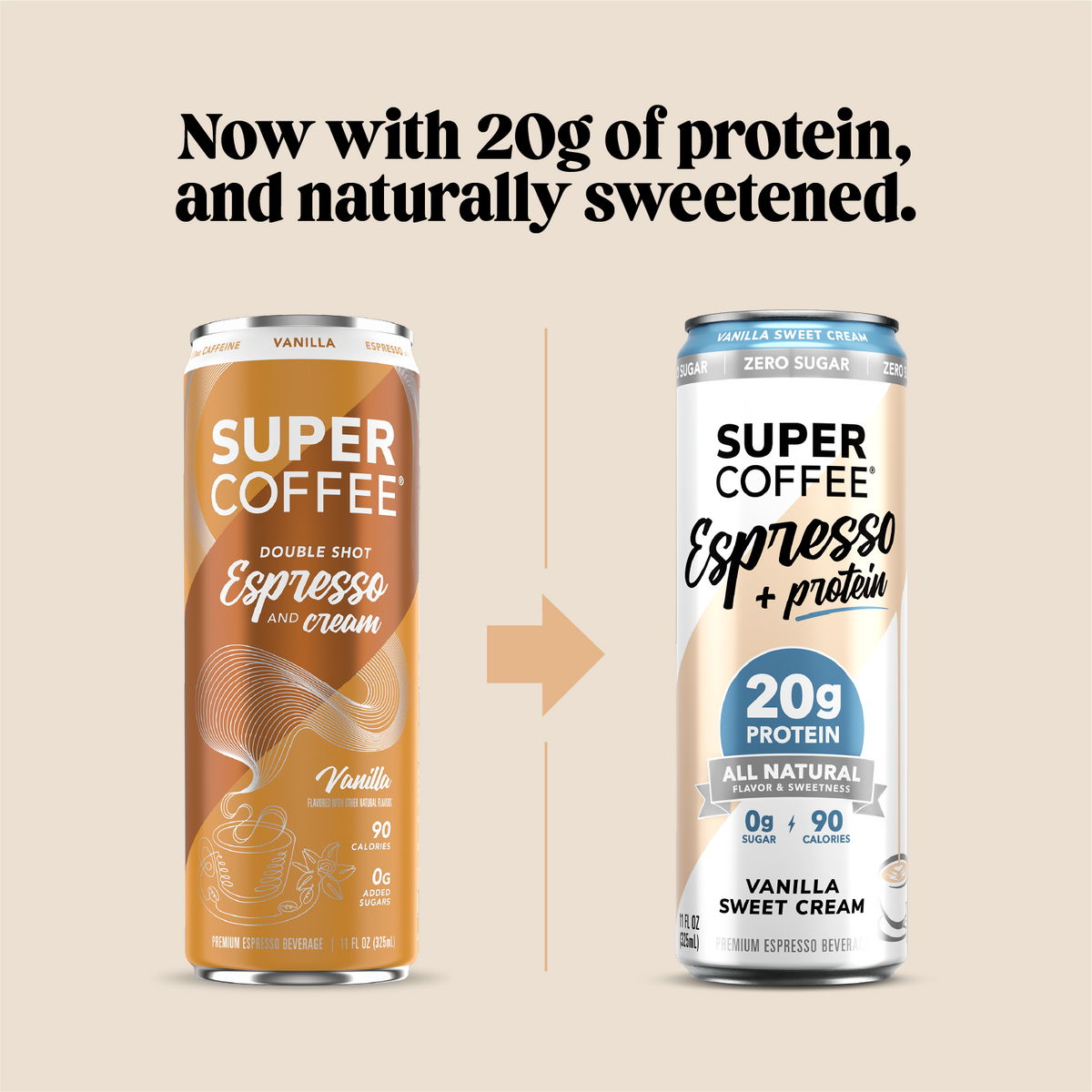 NEW Vanilla Super Protein Espresso