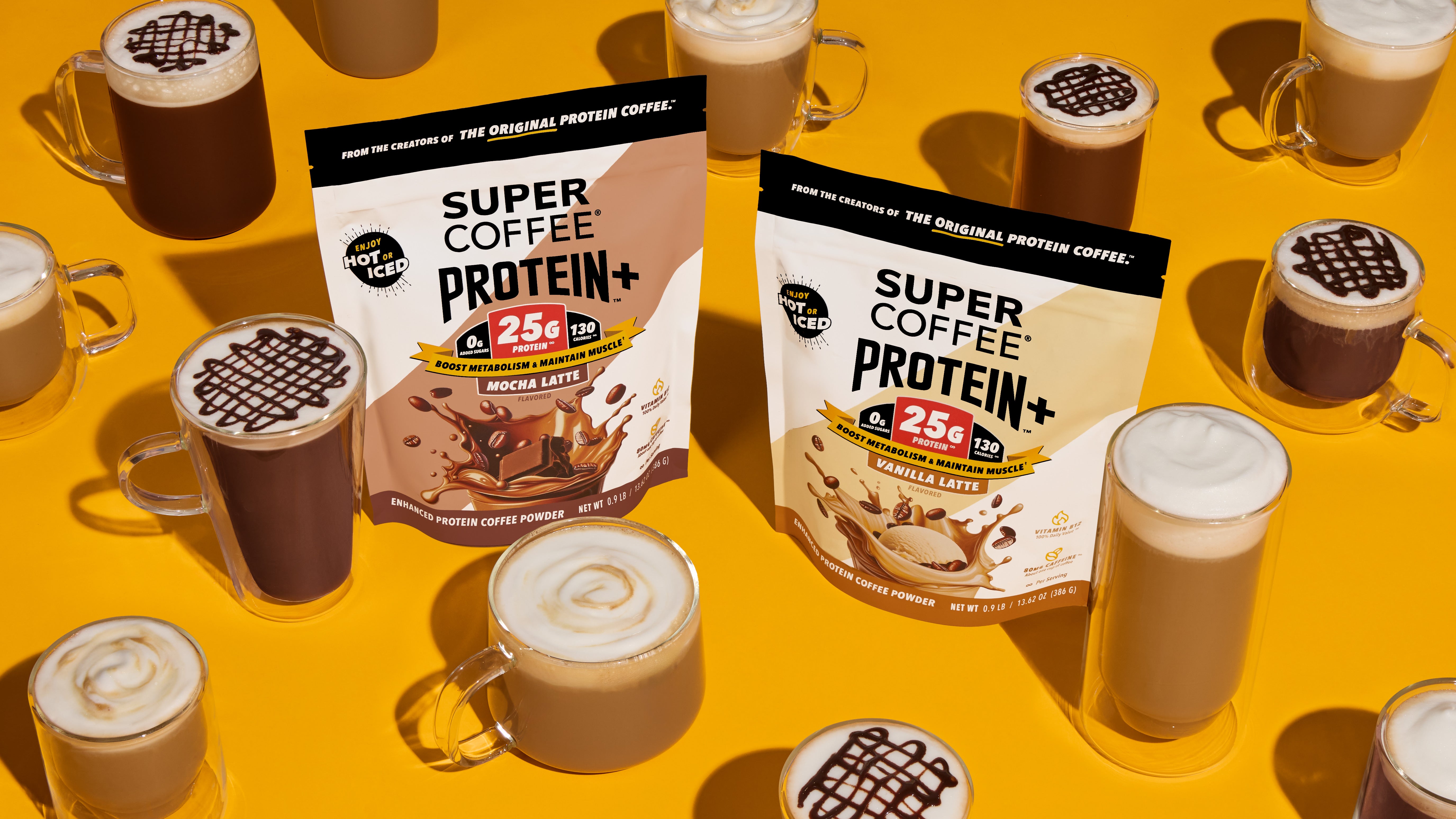 Mocha Super Coffee Protein+ Powdered Coffee